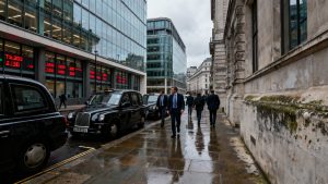 Property company shares fall in AI-driven market sell-off